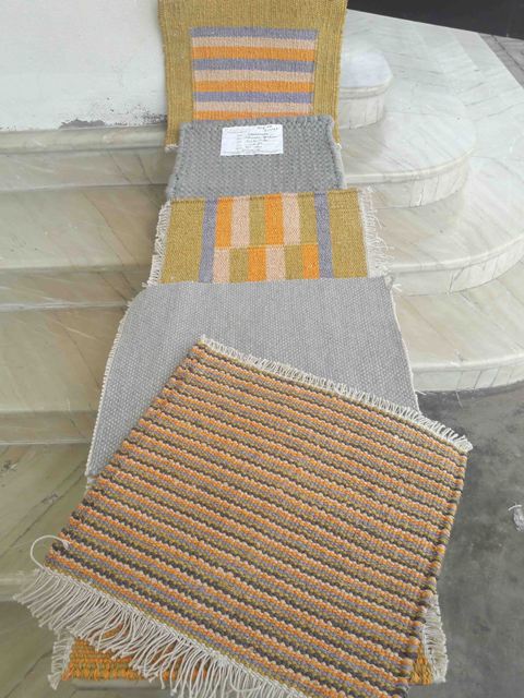 Japanese Washi paper yarns